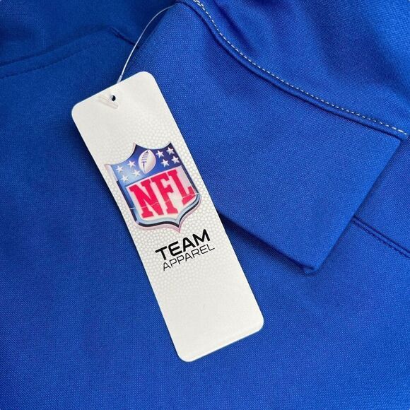NFL Team Apparel Men's Indianapolis Colts Football Performance Hoodie - Picture 11 of 12
